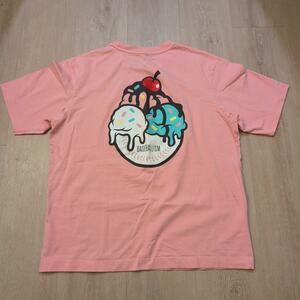 Baseballism Ice Cream Men's Medium Pink Shirt MLB Baseball Skater